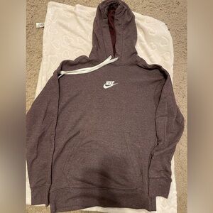 Maroon? Nike hoodie never worn much maybe